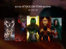 Attack On Titan Wallpaper 4K Affiche