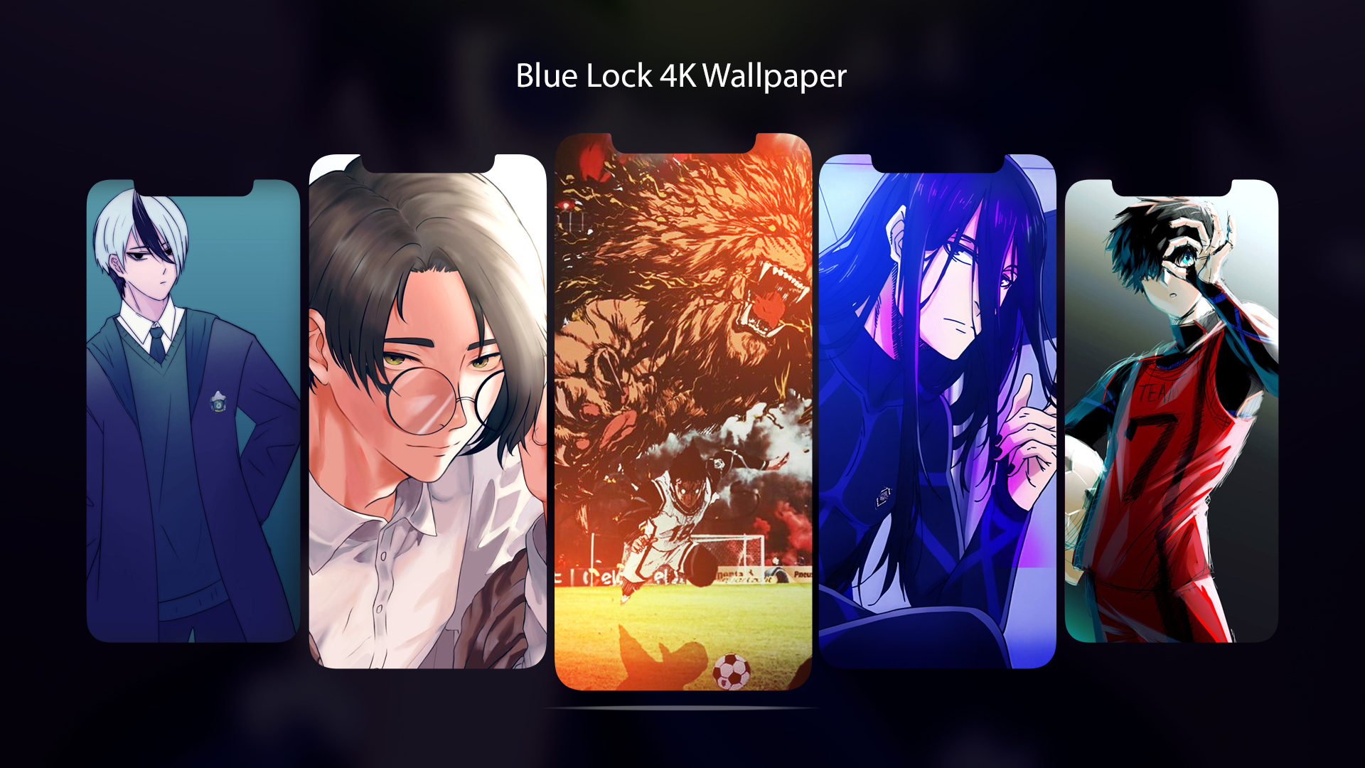 Blue lock wallpaper APK for Android Download