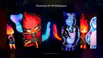 Wallpapers Elementa 4K Art Affiche