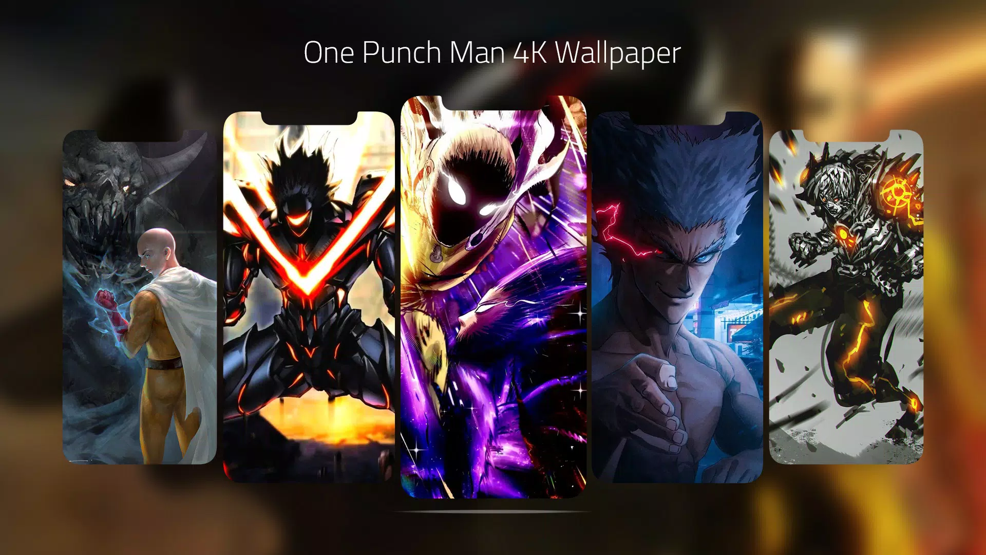 One punch man wallpaper 4k for free APK pour Android Télécharger