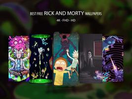 Rick and Morty Wallpaper HD 4K Affiche