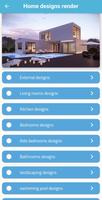 Home designs render Cartaz