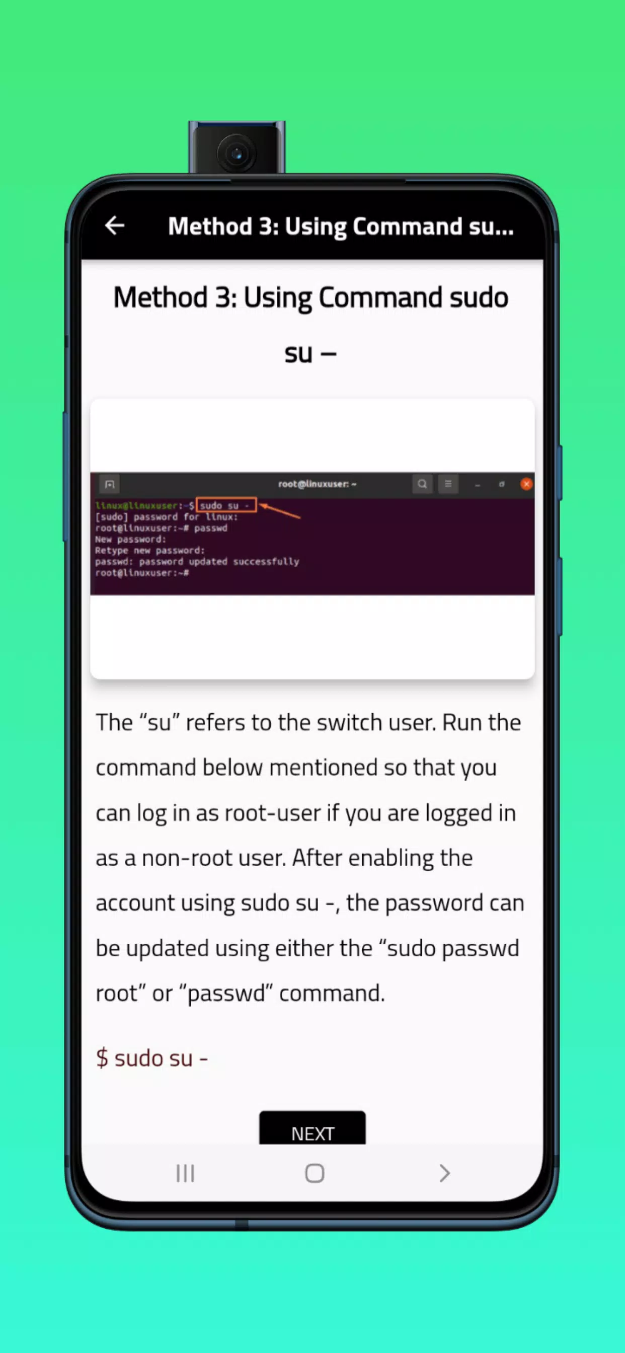 Root User in Ubuntu -steps APK for Android Download