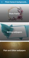 Photo frames & backgrounds 스크린샷 1