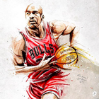 4 Pics 1 NBA Player: Basketbal icon