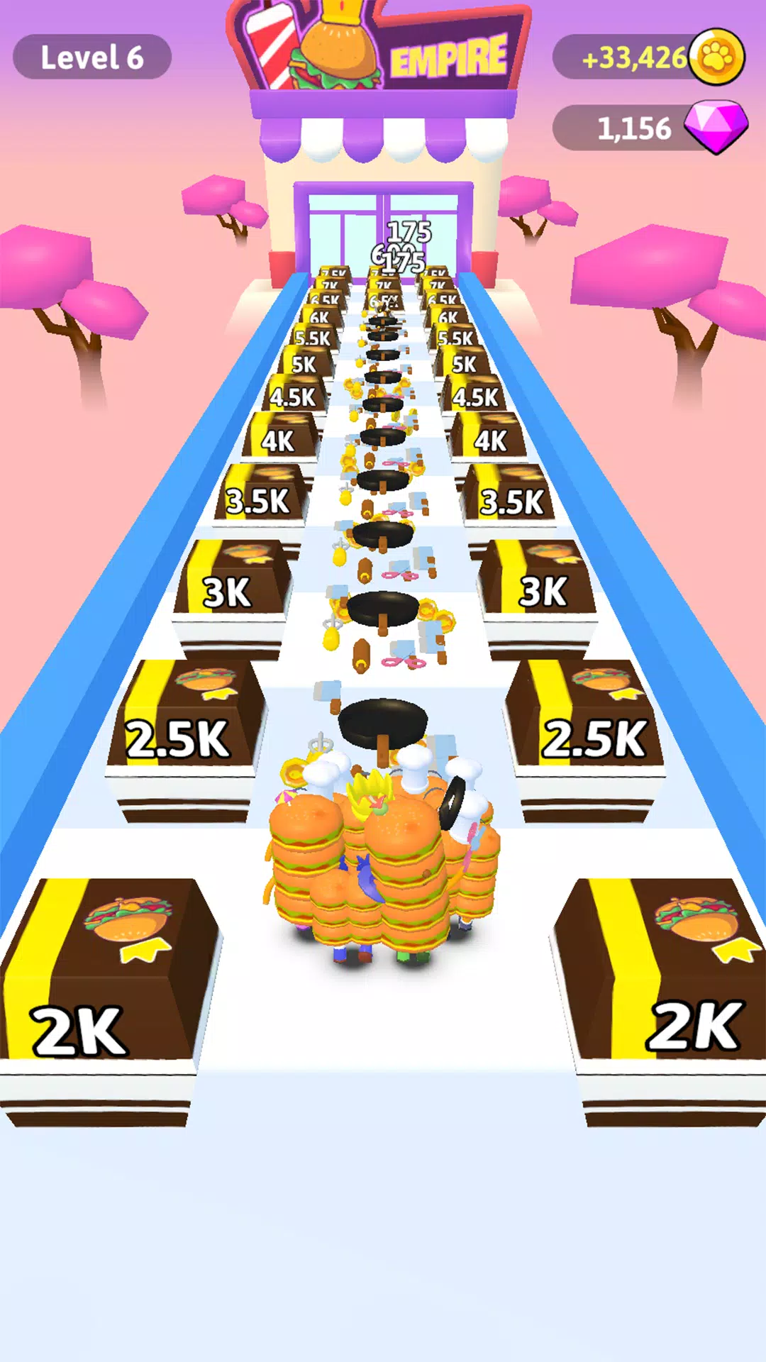 Foodie Runner: Merge & Run