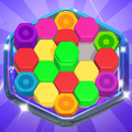 Hexa Color Game: Merge & Sort