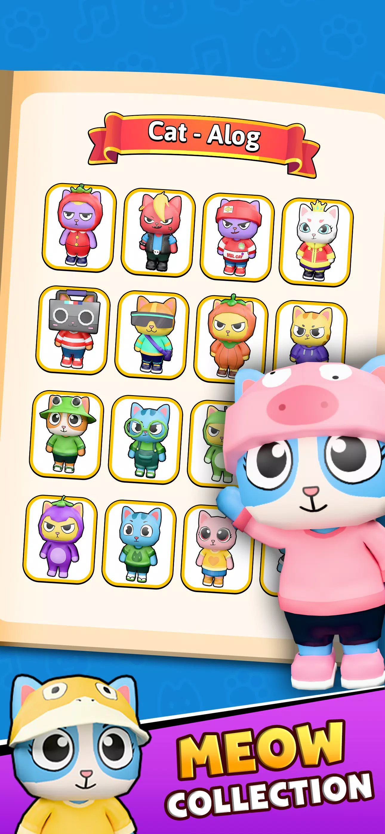 Meow Rush: Merge & Run