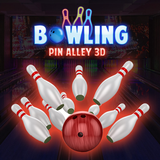 Bowling Pin Game 3D Zeichen