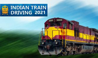 Indian Train Driving 2021 постер