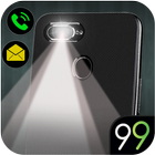 Flashlight on Call & SMS icon