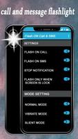 Flashlight on Call & SMS screenshot 2