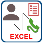 CONTATO para EXCEL ícone
