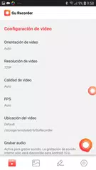 Descargar APK de Grabar Pantalla GU Recorder