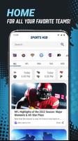 SportsHub: Wallpapers Launcher capture d'écran 1