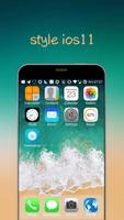 Le thème iLauncher X iOS11 Affiche