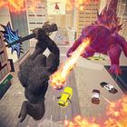 Superhero Kong Vs Mecha Kaiju 아이콘