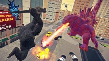 Superhero Kong Vs Mecha Kaiju screenshot 2