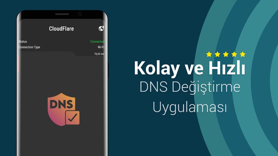 android icin dns degistirici program