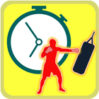 "Battery friendly " Boxing timer أيقونة