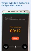 Kitchen Timer + Announcer : Multi step recipes تصوير الشاشة 2