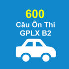 600 Cau On Thi Bang Lai Xe B2 icono