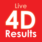 Live 4D Results icône