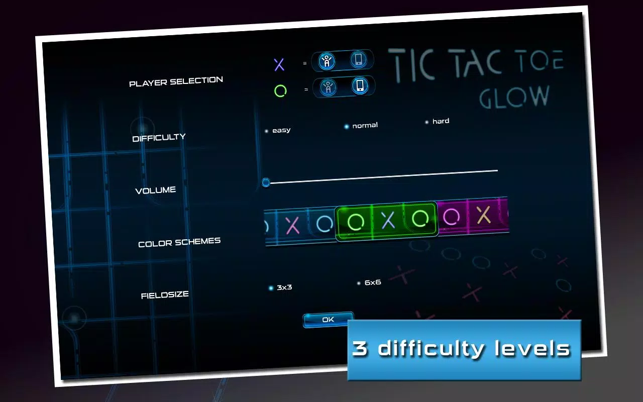 Tic Tac Toe Glow - mobivention