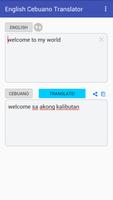 English Cebuano Translator ポスター