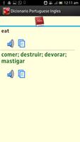 Portuguese English Dictionary تصوير الشاشة 2