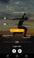 NoLimit- Best Goal Setting and Goal Tracking App Affiche
