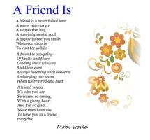 Friendship Poems Affiche