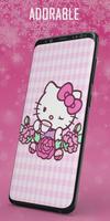 Cute Kitty Wallpaper kawaii HD скриншот 1