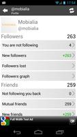 1 Schermata Track my Followers