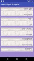 Learn English in Gujarati ảnh chụp màn hình 1