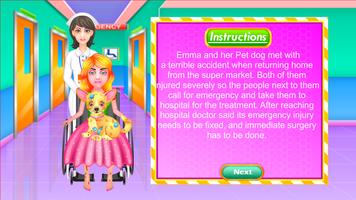 Puppy Hospital Game for girls screenshot 1