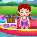 Holiday Fishing Game For Girls APK