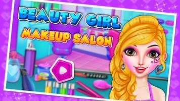 Poster Beauty Girl Make up Salon