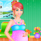 Pregnant Mommy Daily Care Game-icoon
