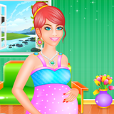 Pregnant Mommy Daily Care Game icône
