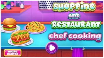 Shopping and Cooking Girl Game-poster