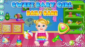 Sweet Baby Girl Daily Care Plakat