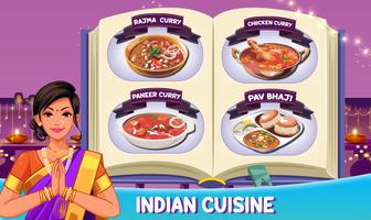 Permainan masakan India Chef syot layar 1
