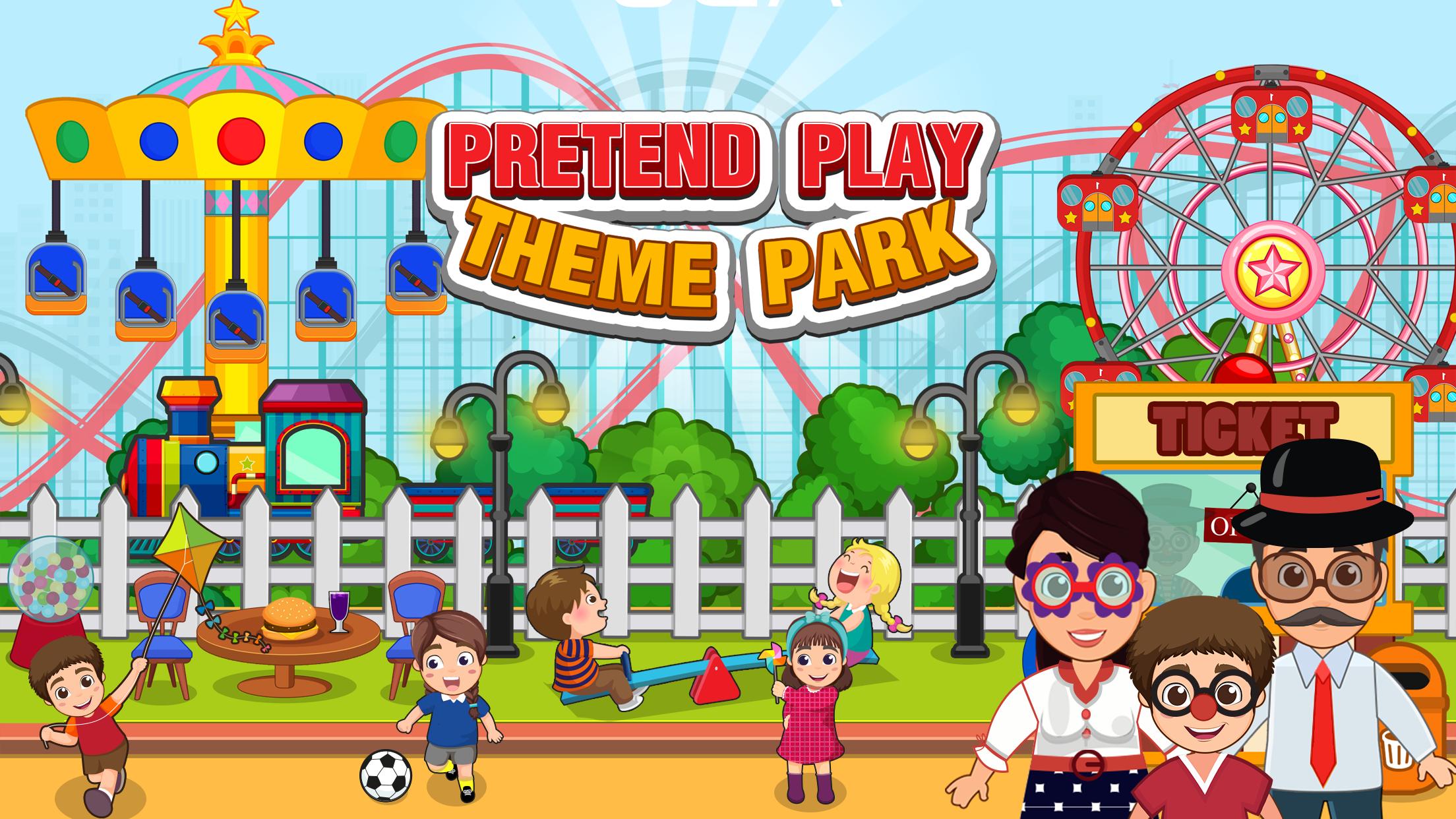 Pretend Play Theme Park Doll House Amusement For Android Apk