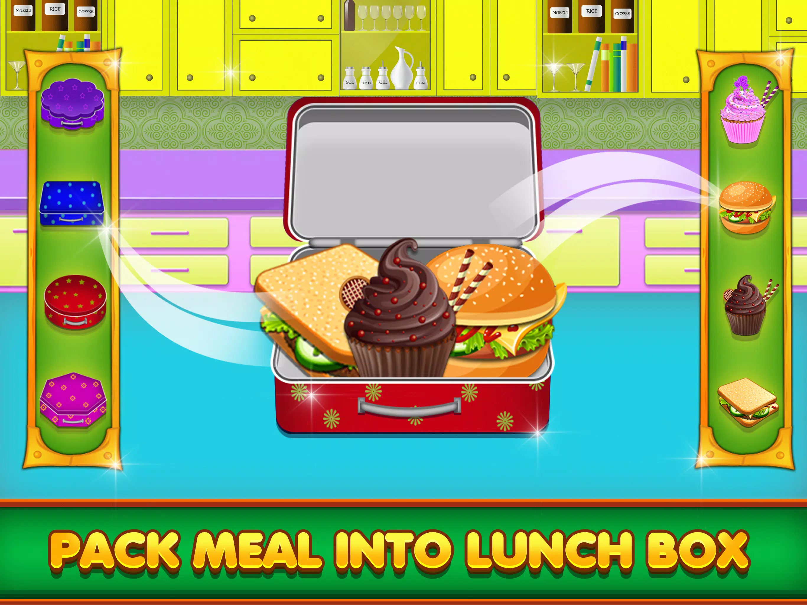 School Lunch Box Meal Maker Ki APK for Android Download