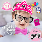 Baby Story Pic Editor Milestone Collage Maker icône