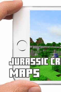Jurassic Craft World Map for MCPE poster