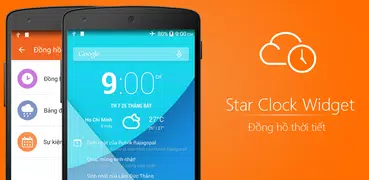 Star Clock Widget