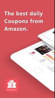 E-Coupons & Cash Back Savings Affiche