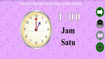 Belajar Membaca Jam & Waktu تصوير الشاشة 1